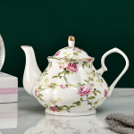 Bloementheepot van keramiek 900 ml — Takken met roze bloemen