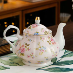 Bloementheepot van keramiek 900 ml — Veelkleurige bloemen