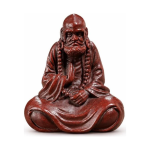 Bodhidharma tea pet van Yixing-klei (zisha)