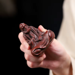 Bodhidharma tea pet van Yixing-klei (zisha)
