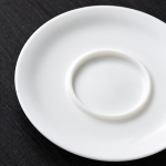 Chinese gaiwan van porselein met handgeschilderde pandabeer