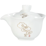 Chinese porseleinen gaiwan met schoteltje