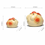 Chinese tea pet van Yixing-klei (zisha)
