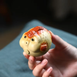 Chinese tea pet van Yixing-klei (zisha) — Grote maat
