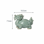 Drakenschildpad tea pet van Longquan-keramiek