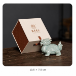 Drakenschildpad tea pet van Longquan-keramiek