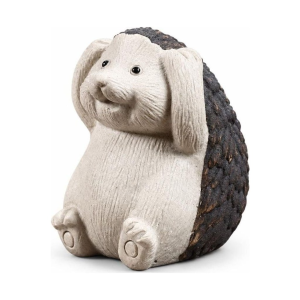Egeltje als tea pet van Yixing-klei