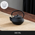 Gietijzeren theepot met uitneembaar filter — 300 ml