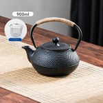 Gietijzeren theepot met uitneembaar filter — 900 ml