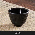 Gietijzeren theepot, theekopje of onderzetter — Theekopje 60 ml