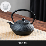 Gietijzeren theepot, theekopje of onderzetter — Theepot 900 ml