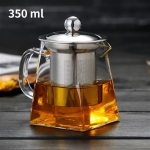 Glazen theepot met geïntegreerd filter — 350 ml