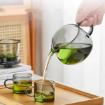 Glazen theepot met infuser in 2 inhoudsmaten