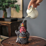 Gongfu theepet van hars met kleurveranderend gezicht