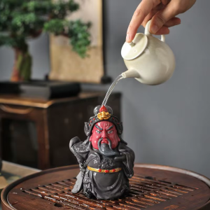 Gongfu theepet van hars met kleurveranderend gezicht