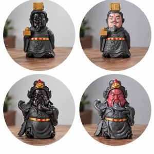 Gongfu theepet van hars met kleurveranderend gezicht
