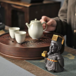 Gongfu theepet van hars met kleurveranderend gezicht