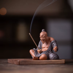 Jiang Taigong tea pet van paarse klei