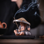 Jiang Taigong tea pet van paarse klei