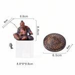 Jiang Taigong tea pet van paarse klei