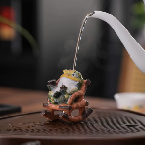 Jinchan Chinese tea pet van hars met kleurverandering