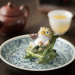 Jinchan Chinese tea pet van hars met kleurverandering