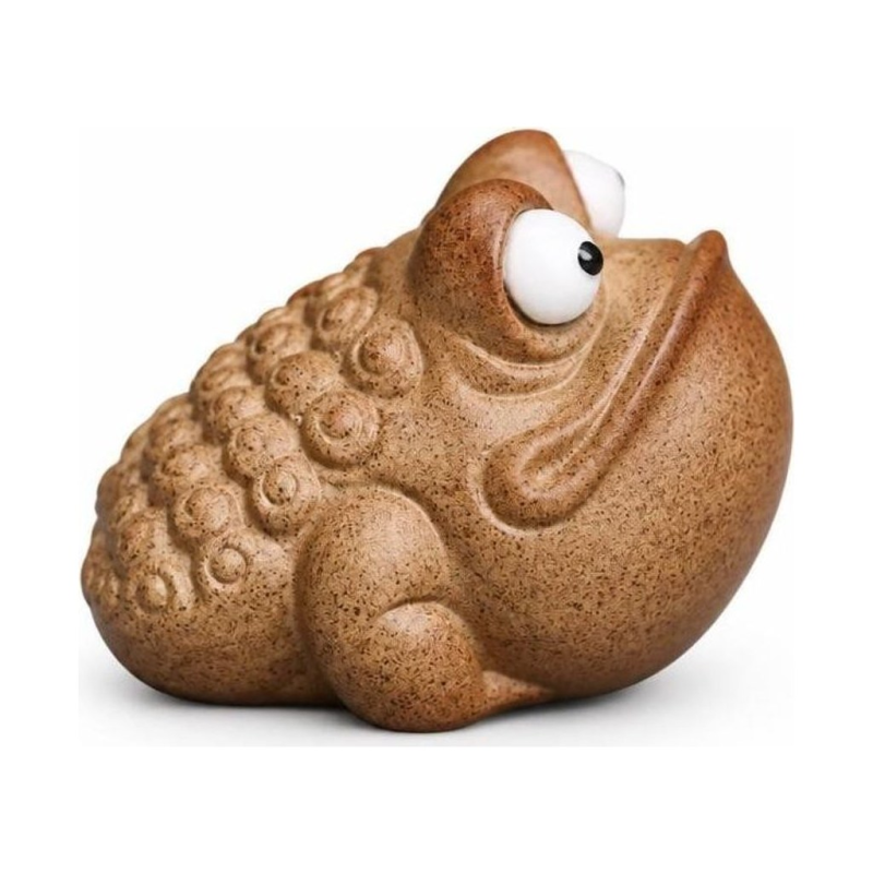 Keramieken kikker tea pet