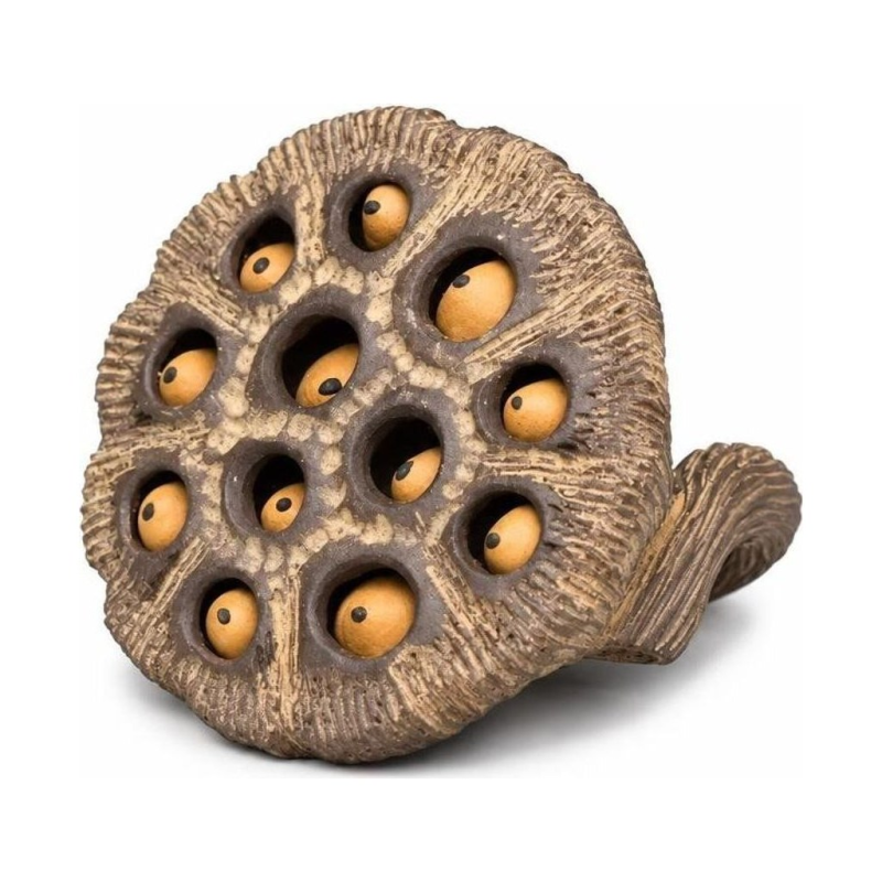 Keramieken lotusvormige tea pet