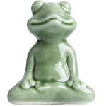 Kikker tea pet van celadonkeramiek