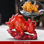 Kleurveranderende stier tea pet — Felrood