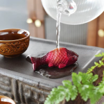 Koi tea pets van hars met kleurverandering