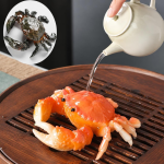 Krab tea pet van hars