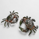 Krab tea pet van hars