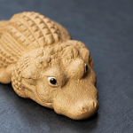 Krokodil tea pet van Yixing-klei