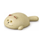 Liggende kat als Yixing tea pet