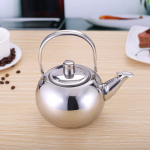 Metalen theepot met filter van 201 roestvrij staal