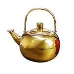 Metalen theepot met filter van 201 roestvrij staal