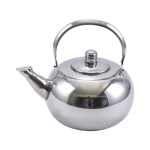 Metalen theepot met filter van 201 roestvrij staal