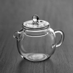 Mini glazen theepot van borosilicaatglas — L