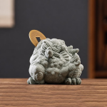 Pad als feng shui tea pet met drakenkop