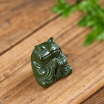 Padvormige yixing tea pet van zisha-klei