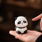 Pandabeer tea pet van keramiek