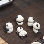 Pandabeer tea pet van Yixing-klei