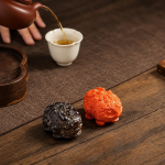 Pixiu tea pet van hars met kleurverandering