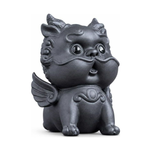 Pixiu tea pet van paarse klei
