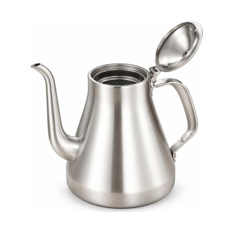 Roestvrijstalen theepot met uitneembaar theefilter 1,5 L