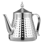 RVS theepot 304 met uitneembaar theezeefje — Zilverkleurig 1,2 L
