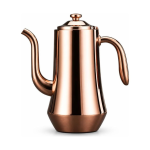 RVS theepot met filter en lange schenktuit