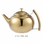RVS theepot met filter en uitneembaar mandje