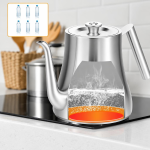 RVS theepot met theezeef van roestvrij staal 304